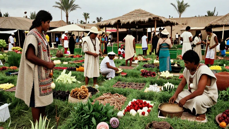 A qué se dedicaban los aztecas y qué esplendor cultural tenían 19 Mercado azteca: comercio en jardines flotantes