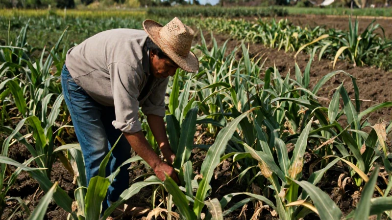 Agricultura de los mexicas: conocimientos y alimentos clave 83 Mexica cultiva maíz dañado en chinampa