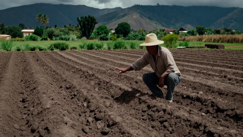 Agricultura de los mexicas: conocimientos y alimentos clave 84 Campesino azteca cultiva en campos de chinampas