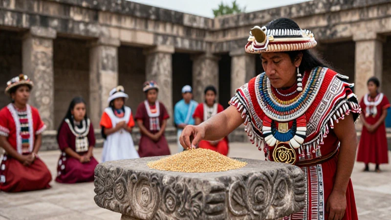 El amaranto simboliza la identidad cultural azteca