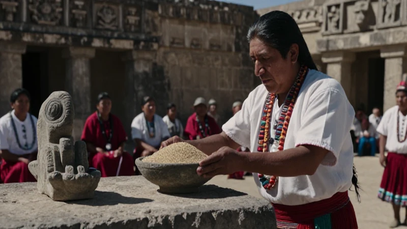 Amaranto: sustento ritual y cultural mesoamericano