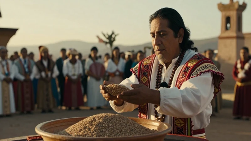 Amaranto: alimento ritual y esencial en Mesoamérica