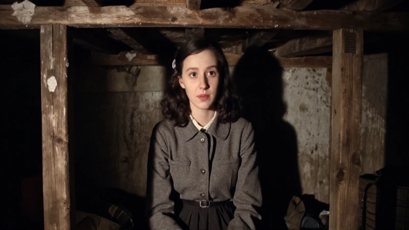 Quién fue Anne Frank, autora de 'El diario de Ana Frank' 15 Retrato dramático de Anne Frank oculta