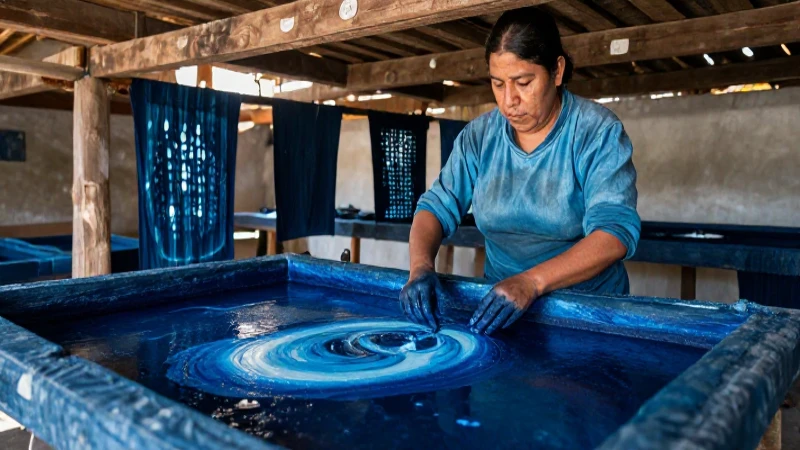 Tradición del añil: historia, significado y arte