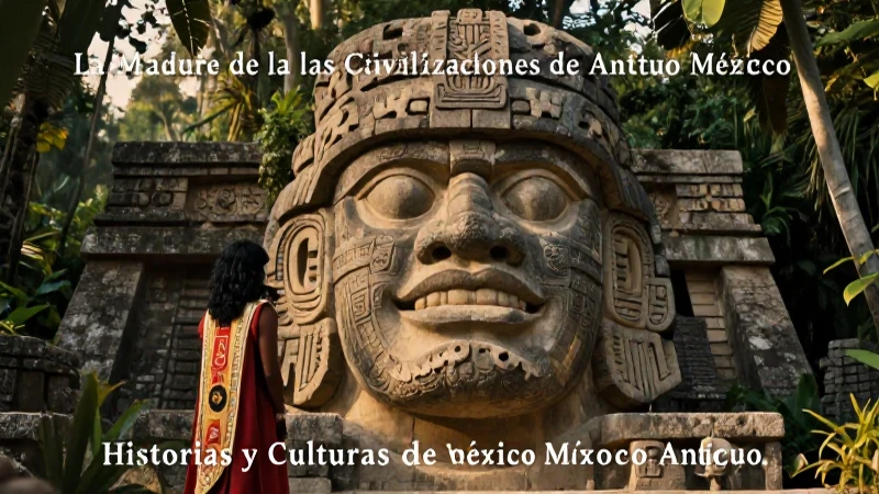 Escena monumental de la civilización Olmeca