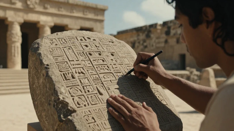 Escribas mayas descifran códigos en ruinas antiguas