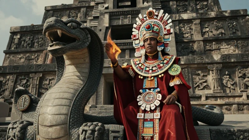 Poder mítico de la serpiente Mexica