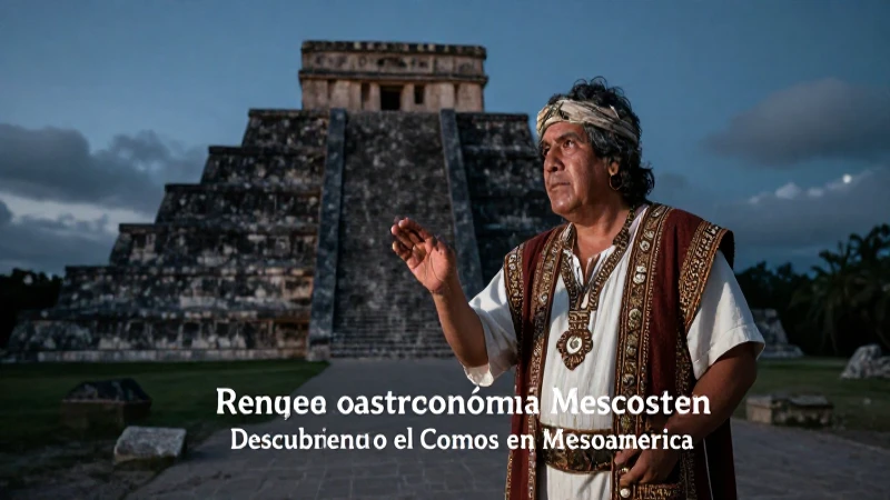 Arqueoastronomía: Descubriendo el Cosmos en Mesoamérica 57 Arqueoastronomía revela el cosmos antiguo