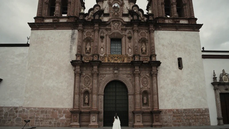 Barroco mexicano colonial con estilo cinematográfico