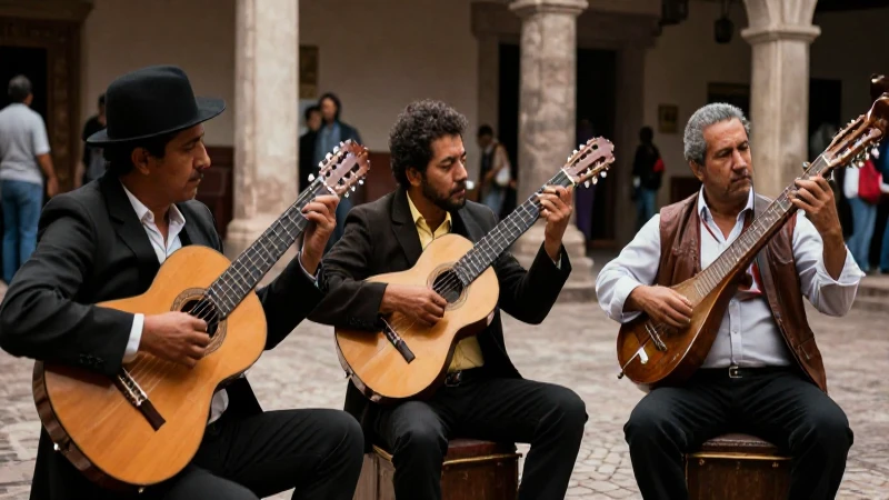 Fusión cultural vibrante entre culturas globales