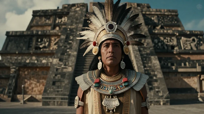 Atlacahualo: Descubre la Veintena 1 y Su Historia Fascinante 14 Noble mexica en el Templo Mayor