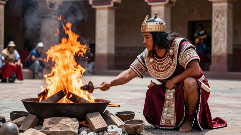 Axayacatl: El líder guerrero mexica y su pasión culinaria 34 Axayacatl cocina en Tenochtitlan