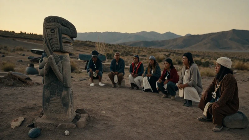 Nómadas mesoamericanos en un paisaje sagrado