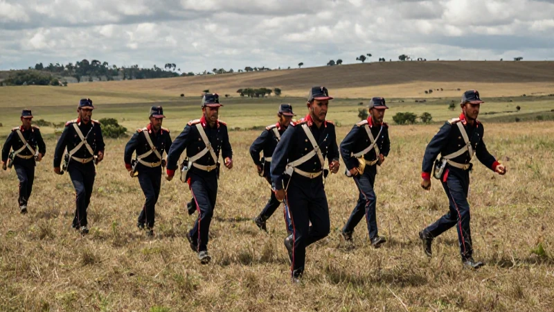 Batalla de Carabobo: Clave en la Independencia de Venezuela 46 Infantes venezolanos cargan en las llanuras de Carabobo