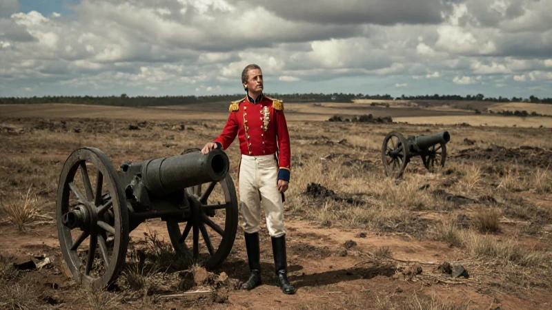 Batalla de Carabobo: Clave en la Independencia de Venezuela 42 General patriota observa las llanuras de Carabobo
