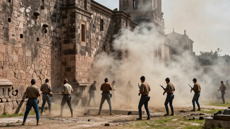 Cuál es el análisis de la Batalla de Churubusco y el convento 49 Soldados mexicanos defienden el convento en un drama cinematográfico