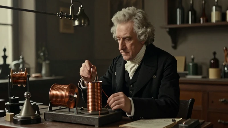 Ampère fue un pionero del electromagnetismo