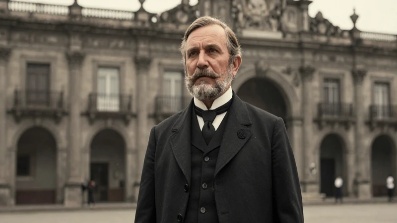 Quién fue Francisco I. Madero, presidente de México 25 Madero en traje formal ante majestuosa arquitectura mexicana
