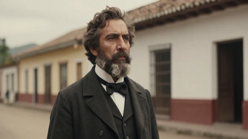 Retrato histórico dramático de Juan Álvarez