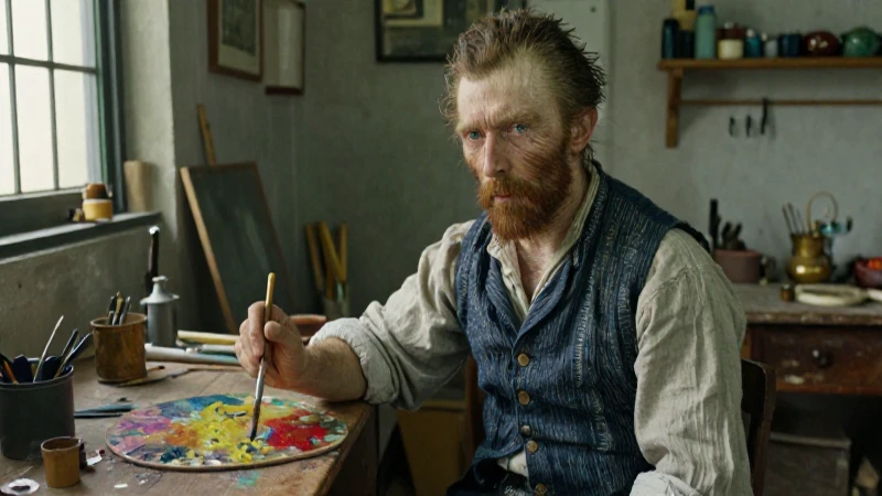 Van Gogh, retrato dramático en Arles 1888