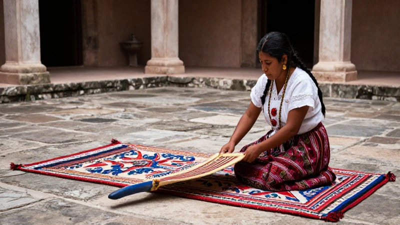 Pareja maya en ritual ancestral