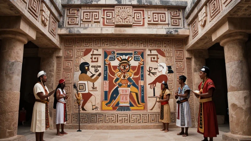 Bonampak: Descubriendo el misterio de los dioses mayas 7 Ritual de sacrificio Maya en Bonampak