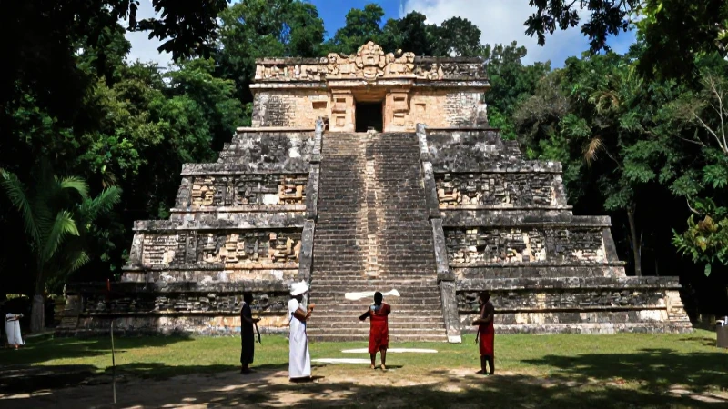 Bonampak: Descubriendo el misterio de los dioses mayas 2 Ritual ancestral maya en Bonampak