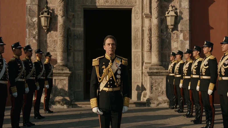 Primer Imperio Mexicano: El Gobierno de Iturbide y su Legado 2 Iturbide en Iguala en vestimenta imperial