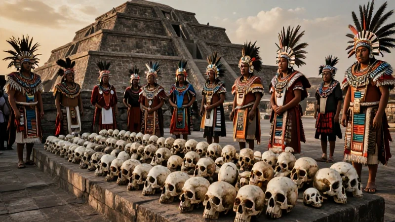 Qué es el Tzompantli y cuál es su significado en la cultura azteca 50 El Tzompantli simboliza la dualidad vida-muerte azteca