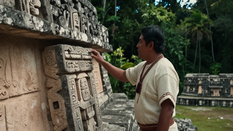 Quieres descubrir la interesante zona arqueológica de Calixtlahuaca 32 Indígena explora ruinas mesoamericanas en la jungla