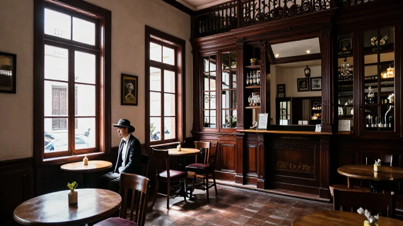 Calle 5 de Mayo: Descubre su Encanto en el Centro de CDMX 32 Café histórico de CDMX con ambiente antiguo