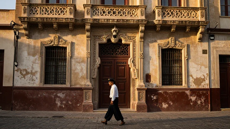 Calle 5 de Mayo: Descubre su Encanto en el Centro de CDMX 31 Arquitectura histórica con elegancia en el atardecer
