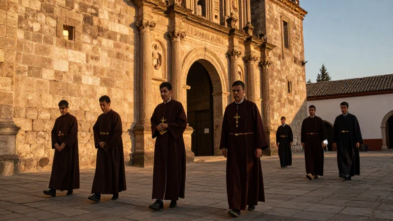 Calle Justo Sierra en Mixcalco: Un recorrido por su historia 11 Seminarios jesuitas históricos en Mixcoacán con luz dorada