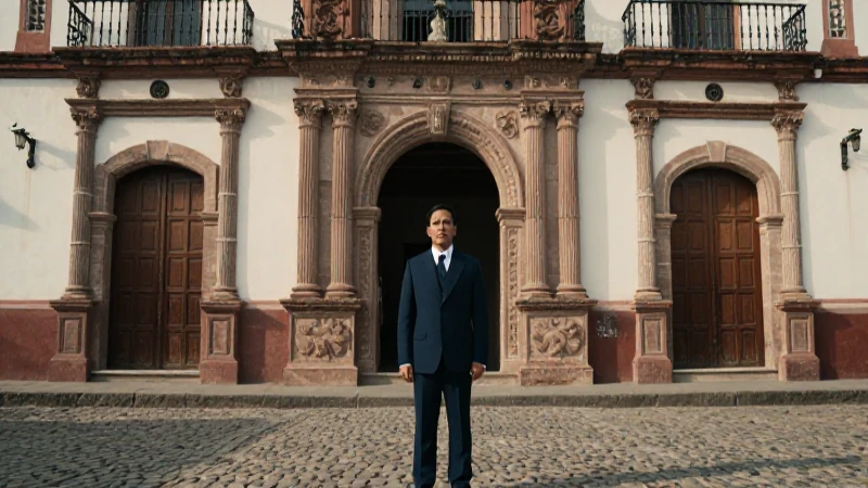 Calle Justo Sierra en Mixcalco: Un recorrido por su historia 14 Fachada colonial y figura histórica en Mixcalco