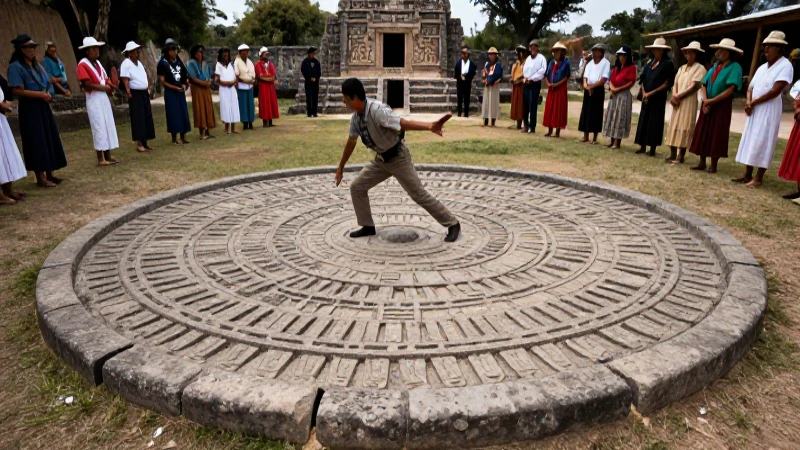 Juego de pelota en la antigua Mesoamérica