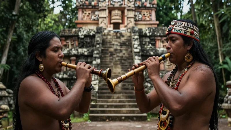 Los cantos mayas honran el espíritu ancestral