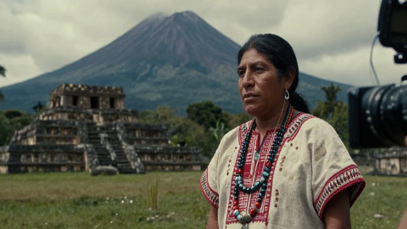 Maya en antiguo Chiapas, paisaje majestuoso