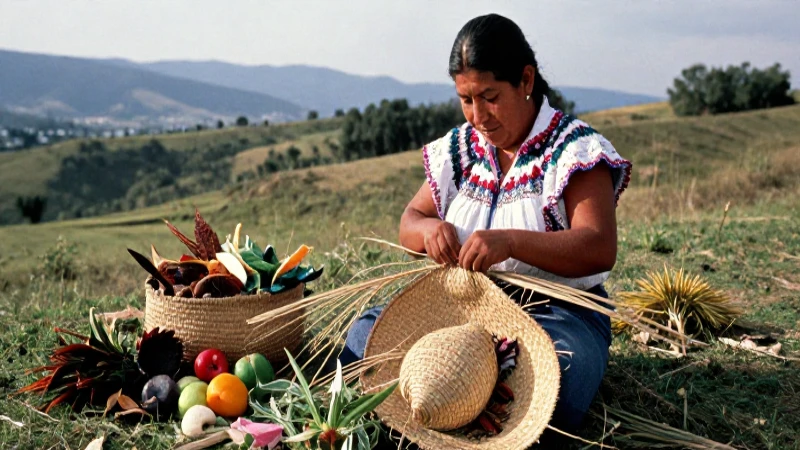 Cestería mexicana: arte con fibras naturales diversas
