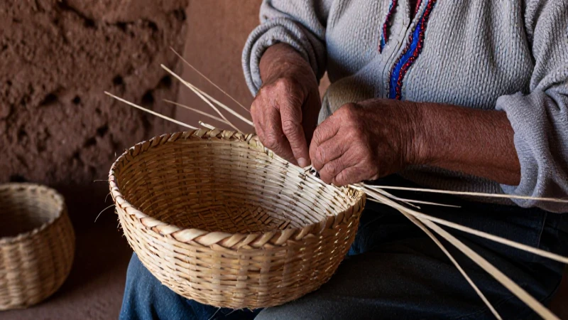 Cestería tradicional mexicana artesanal y auténtica
