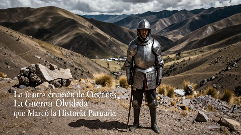 Guerra andina olvidada en Chalcas con realismo cinematográfico