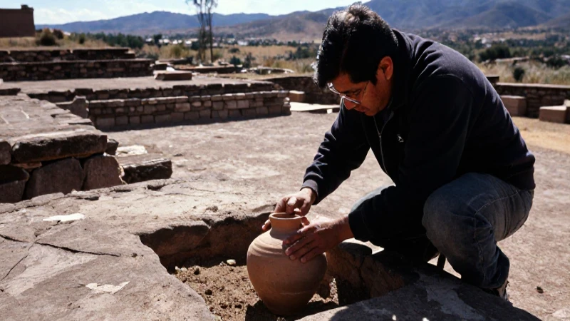 Arqueólogo descubre vasija pre-hispánica en Zacatecas