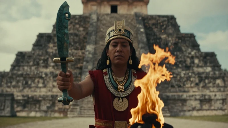 Chantico, diosa azteca del fuego