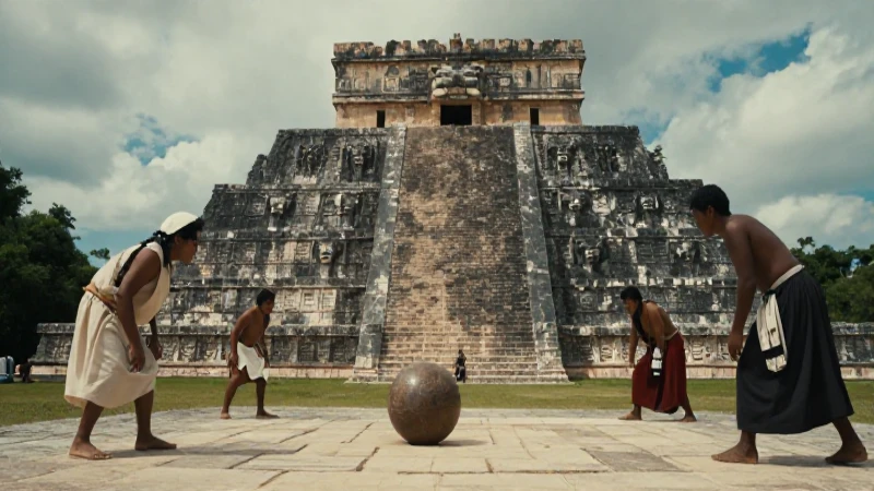 Chichén Itzá: Descubre el Templo de los Jaguares en Yucatán 162 El Juego de Pelota es un tesoro Maya icónico