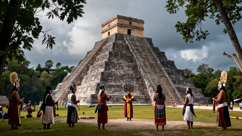 Cuáles son el significado y características de Chichén Itzá 21 Sacerdotes mayas realizan ritual en Kukulkán