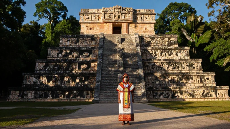 Patrimonio maya capturado en Chichén Itzá
