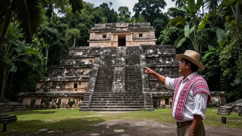 Chinkultic: ruinas mayas en la selva de Chiapas