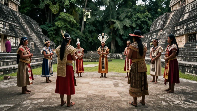 Ceremonia Maya en Chinkultic, estilo documental