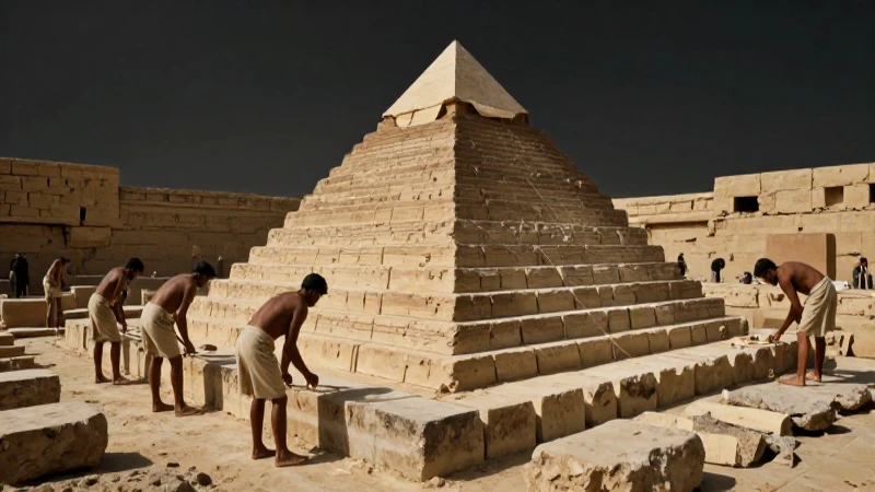 Construir la base sólida de una pirámide es un proceso detallado