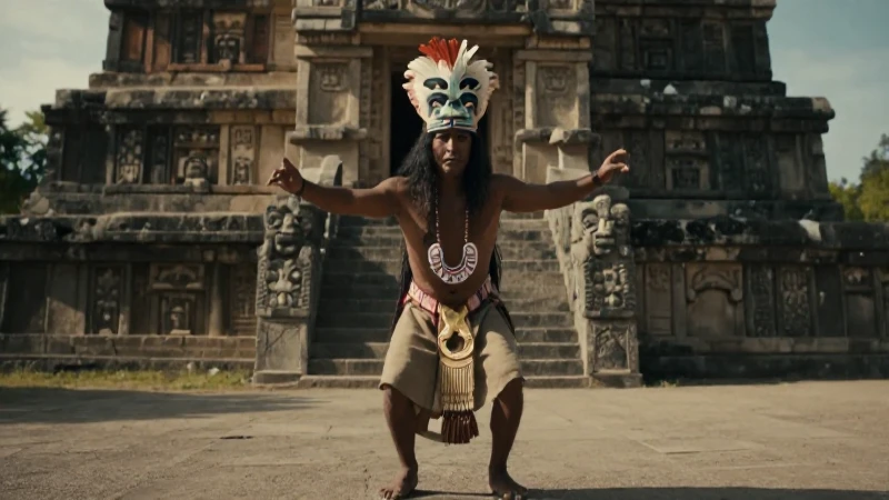 Shaman tolteca se transforma en un poderoso nahual