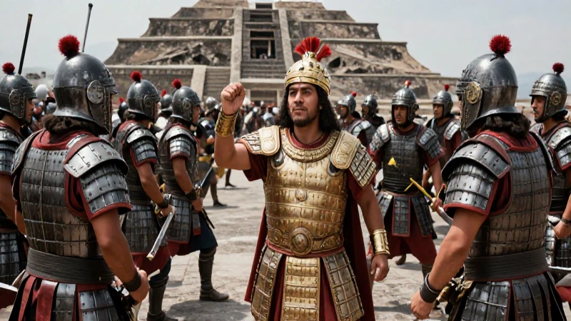 Cuauhtémoc lideró la defensa heroica de Tenochtitlan